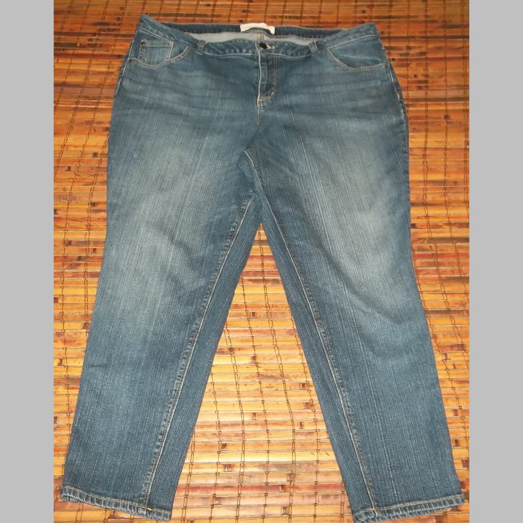 Stretch Blend Ladies Blue Jeans 22wp Fashion Bug